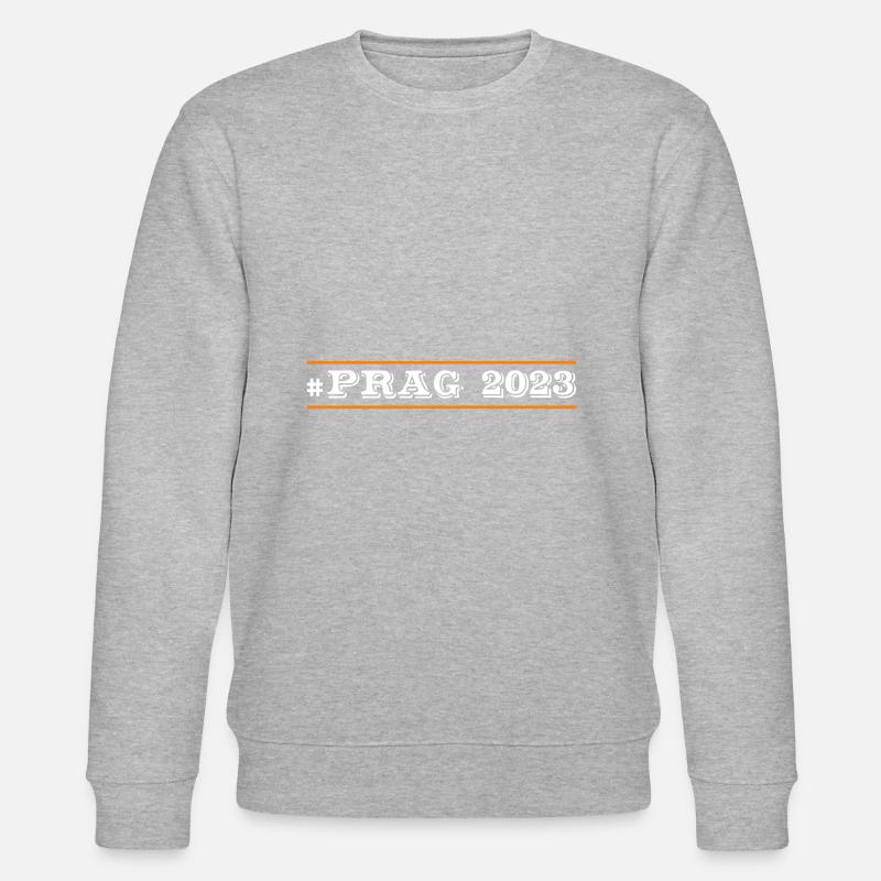 Prague 2023 - Sweat bio CHANGER Stanley/Stella Unisexe - gris chiné