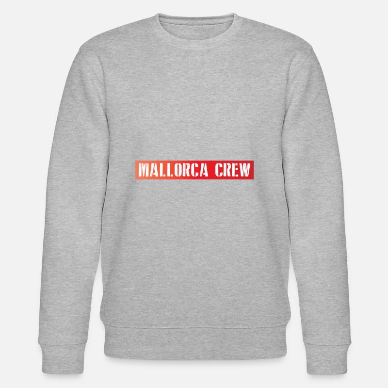 Mallorca Crew - Stanley/Stella CHANGER Unisex Organic Sweatshirt - heather grey