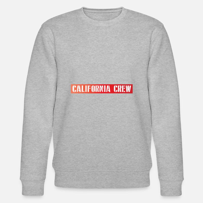 Équipage californien - Sweat bio CHANGER Stanley/Stella Unisexe - gris chiné