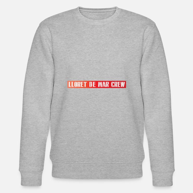 Lloret De Mar Crew - Stanley/Stella Unisex Bio-Sweatshirt CHANGER  - Grau meliert