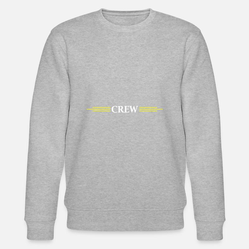 Crew Design - Stanley/Stella Unisex Bio-Sweatshirt CHANGER - Grau meliert
