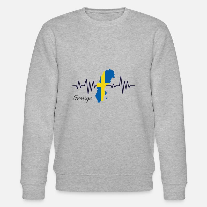 Suède - Sweat bio CHANGER Stanley/Stella Unisexe - gris chiné