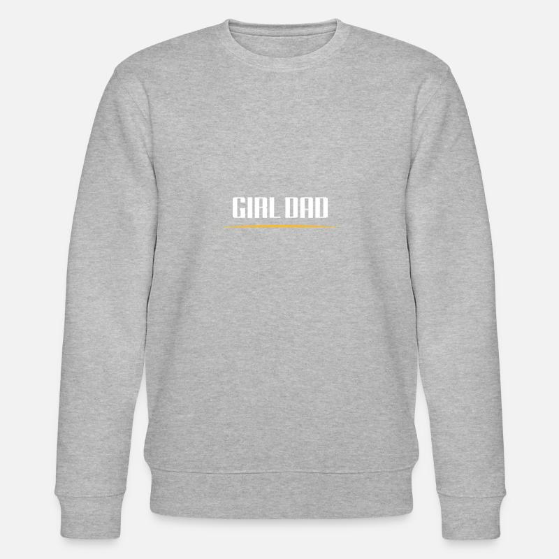 MÄDCHEN VATI - Stanley/Stella Unisex Bio-Sweatshirt CHANGER  - Grau meliert