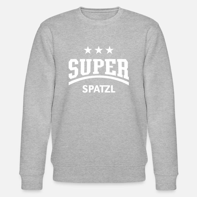 Super Spatzl - Stanley/Stella Unisex Bio-Sweatshirt CHANGER  - Grau meliert