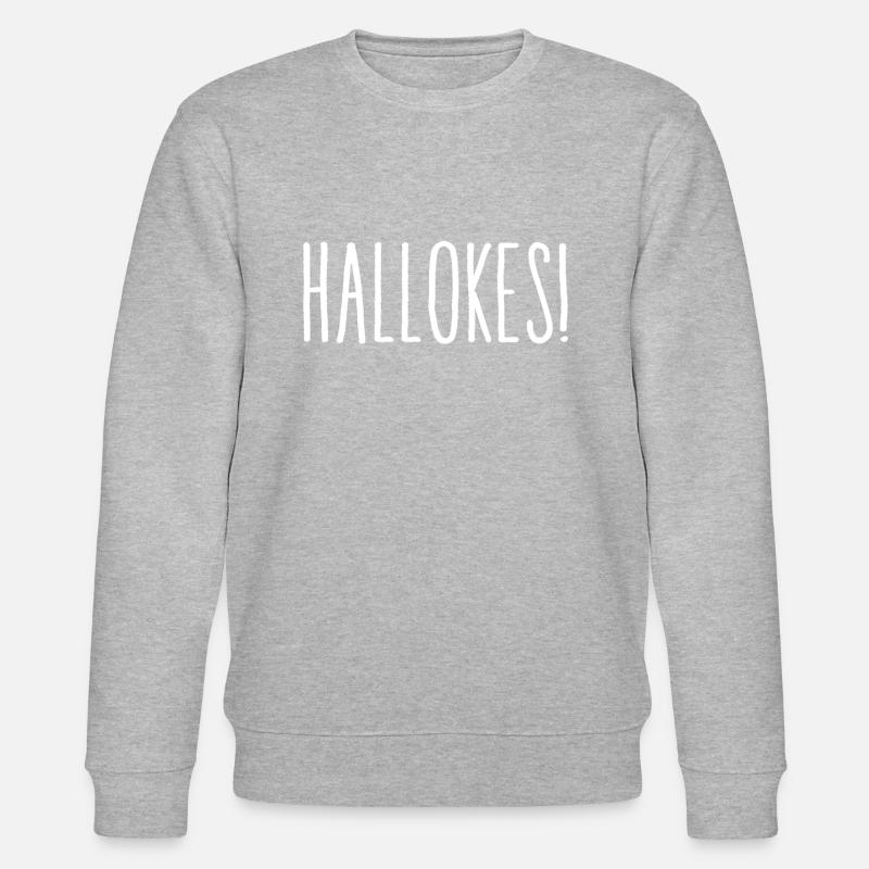 Hallokes! - Sweat bio CHANGER Stanley/Stella Unisexe - gris chiné