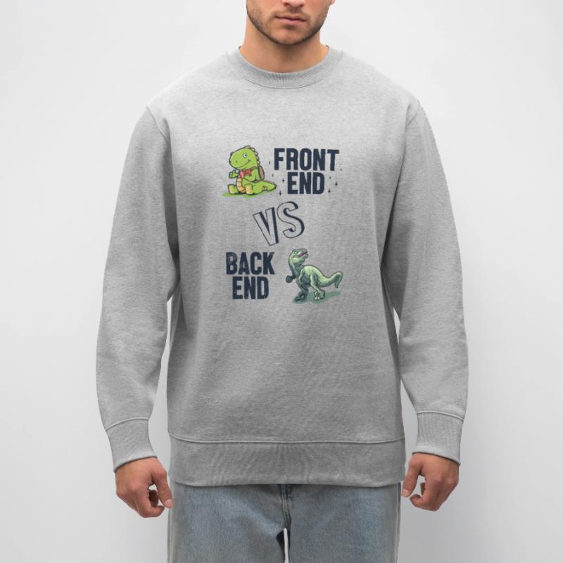 Frontend vs. Backend Developer Full Stack Stanley/Stella CHANGER Unisex Organic Sweatshirt