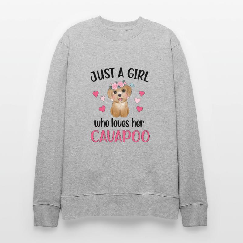 Cavapoo fille Cavoodle Dame de chien Cavapoo Mignon Sweat bio CHANGER Stanley/Stella Unisexe