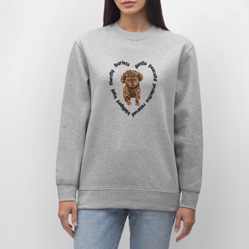 Cavapoo amoureux de chiens Cavoodle Mama Cavapoo Sweat bio CHANGER Stanley/Stella Unisexe
