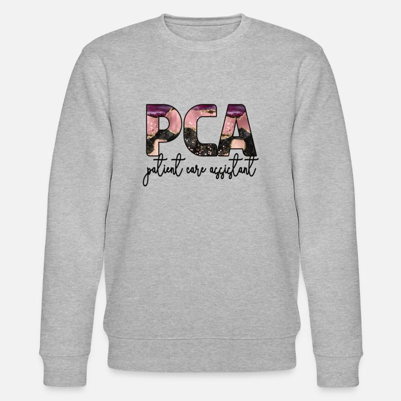 Nursing Assistant PCA Nursing Assistant - Stanley/Stella CHANGER Unisex Organic Sweatshirt - heather grey