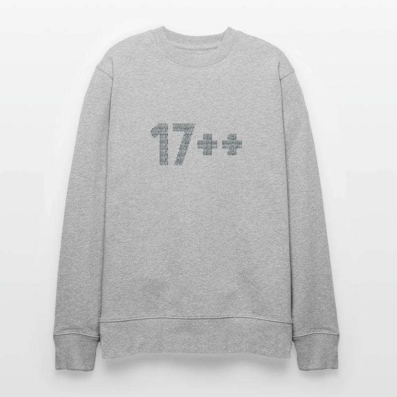 17++ Programmierer Developer Coder 18. Geburtstag Stanley/Stella Unisex Bio-Sweatshirt CHANGER 