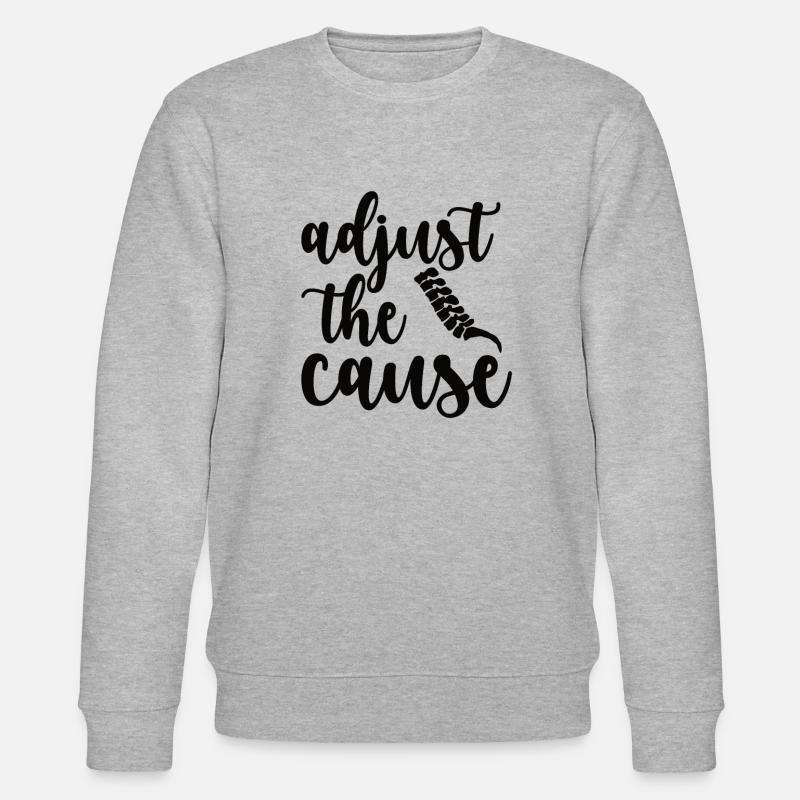 Chiropraktiker Chiropraktik Bester Chiropraktiker - Stanley/Stella Unisex Bio-Sweatshirt CHANGER  - Grau meliert