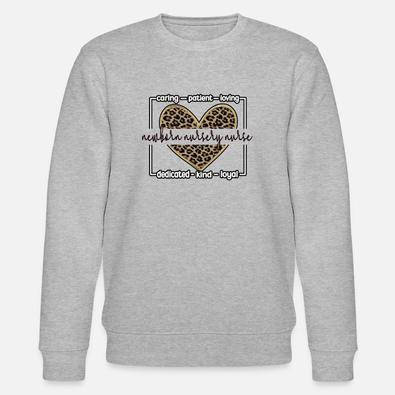 Fier cadeau d'infirmière néonatale - Sweat bio CHANGER Stanley/Stella Unisexe - gris chiné
