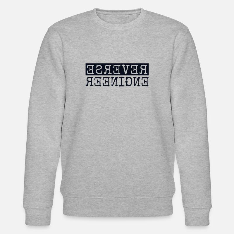 Reverse Engineer Softwareingenieur Developer - Stanley/Stella Unisex Bio-Sweatshirt CHANGER  - Grau meliert