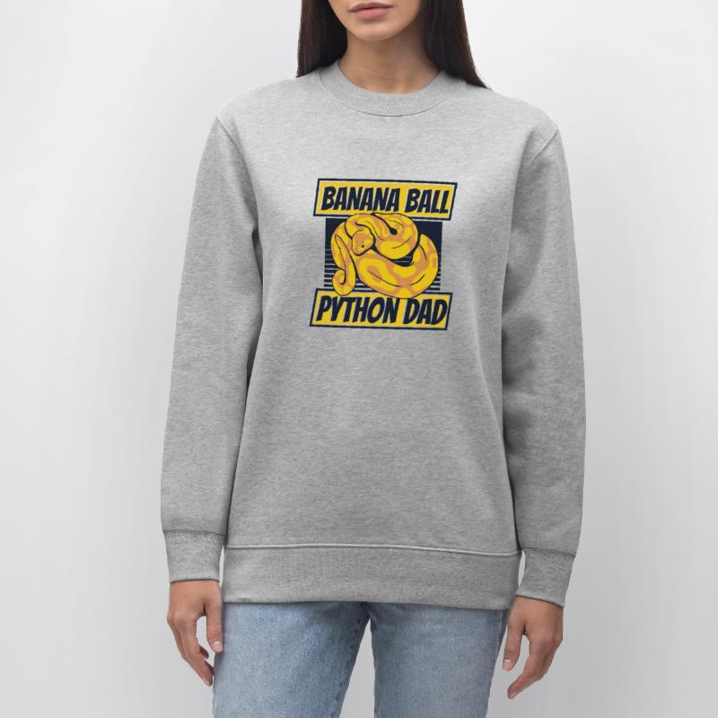 Boule de banane Python Papa Python Serpent Banane Sweat bio CHANGER Stanley/Stella Unisexe