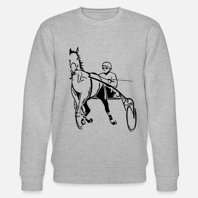 Der Trotter - Stanley/Stella Unisex Bio-Sweatshirt CHANGER  - Grau meliert