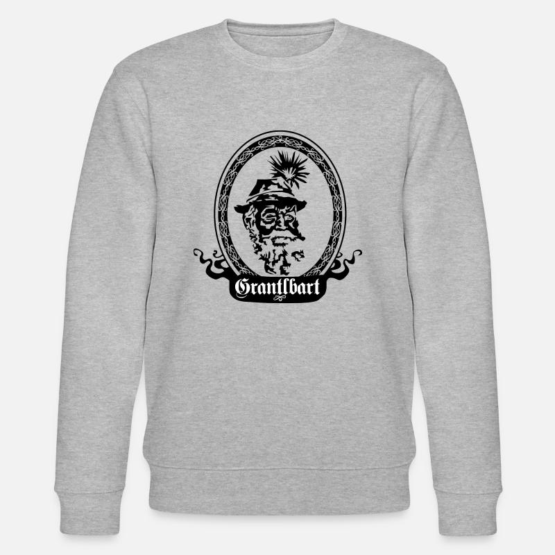 Grantlbart - Stanley/Stella Unisex Bio-Sweatshirt CHANGER  - Grau meliert
