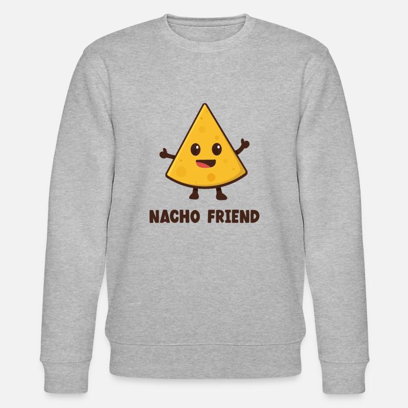 Nacho Freund - Stanley/Stella Unisex Bio-Sweatshirt CHANGER  - Grau meliert
