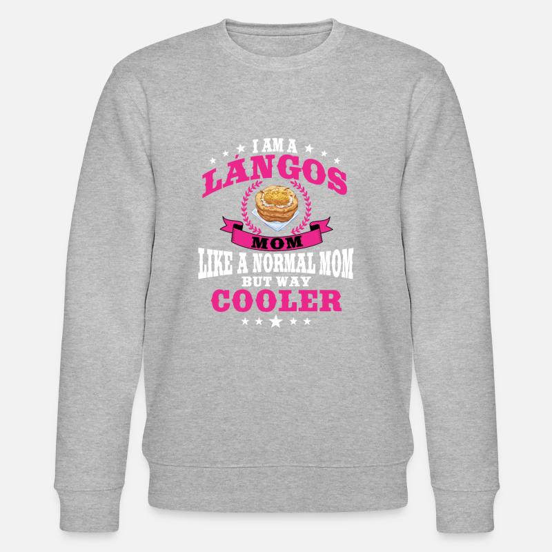 Langos Mama - Stanley/Stella Unisex Bio-Sweatshirt CHANGER  - Grau meliert