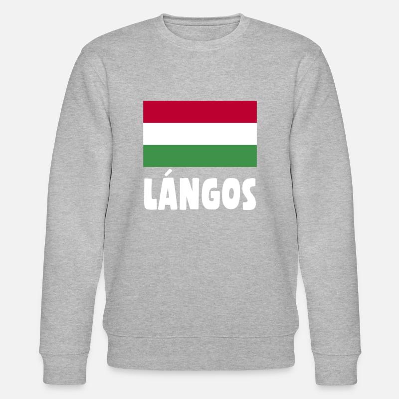 Langos - Sweat bio CHANGER Stanley/Stella Unisexe - gris chiné