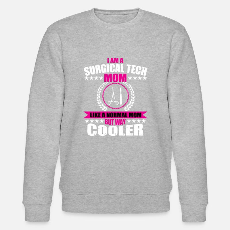 Programme für ChiChirurgisch-technischer Assistent - Stanley/Stella Unisex Bio-Sweatshirt CHANGER  - Grau meliert