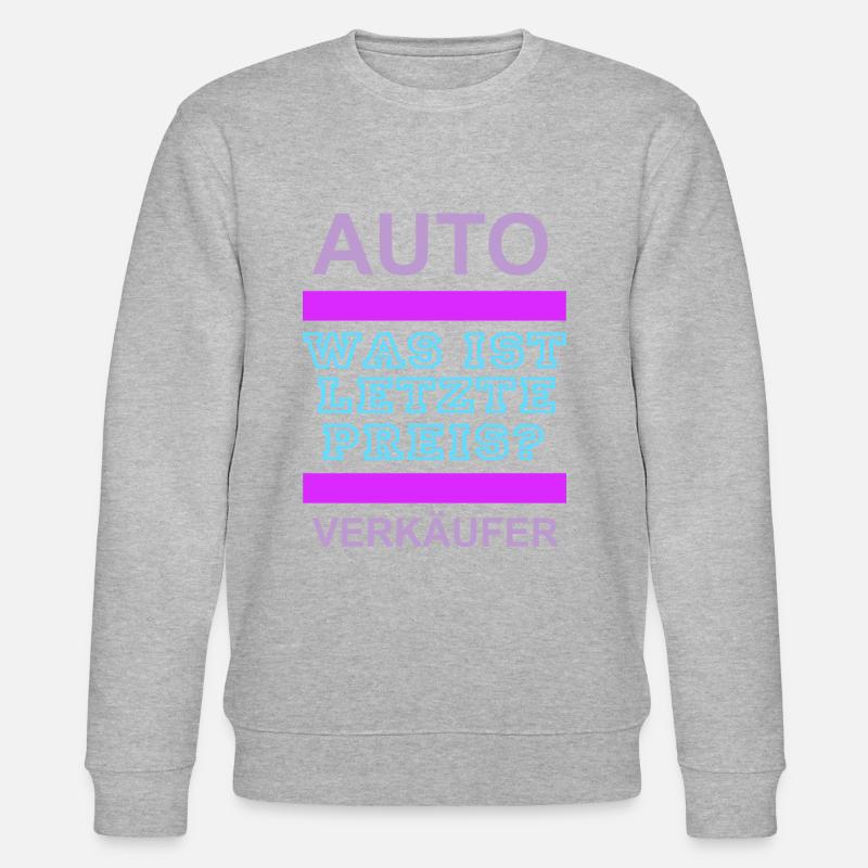Was ist letzte Preis? - Stanley/Stella Unisex Bio-Sweatshirt CHANGER  - Grau meliert