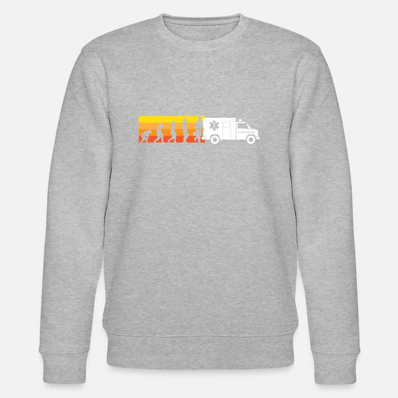 Ambulance paramédicale Evolution Medical Service - Sweat bio CHANGER Stanley/Stella Unisexe - gris chiné
