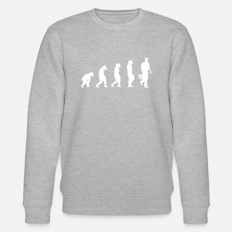 Ambulance paramédicale Evolution Medical Service - Sweat bio CHANGER Stanley/Stella Unisexe - gris chiné