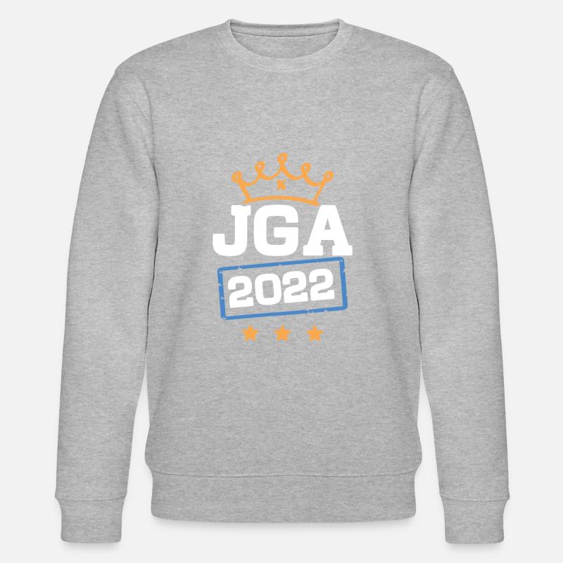 Jga 2022 - Stanley/Stella Unisex Bio-Sweatshirt CHANGER  - Grau meliert