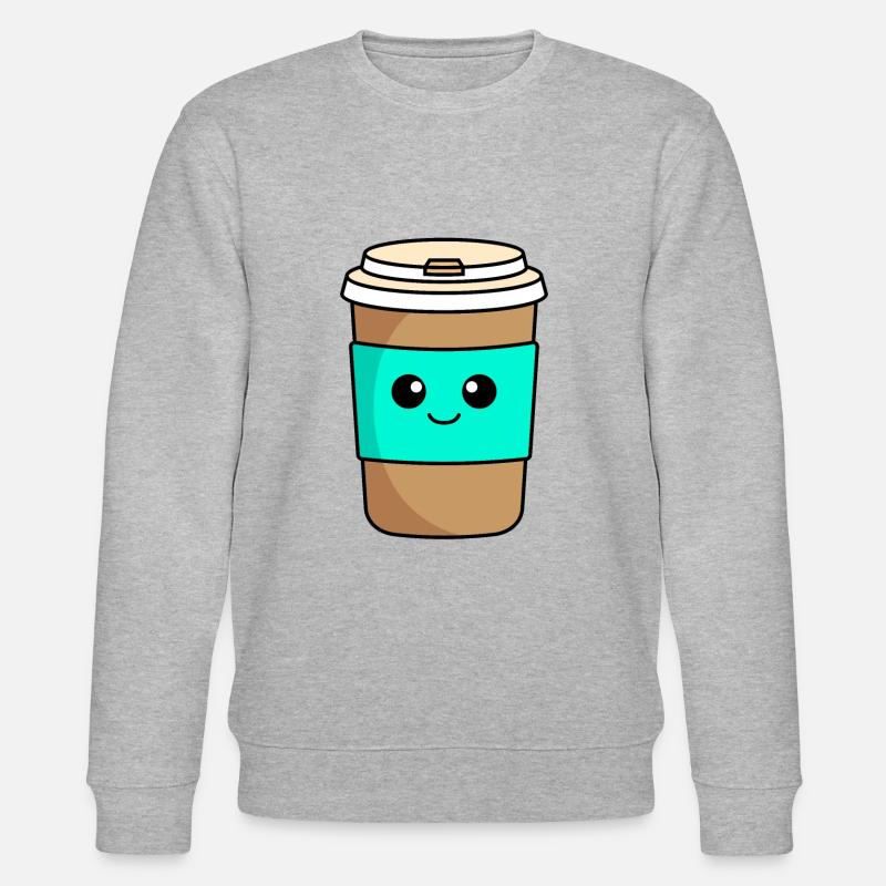 Café à emporter Comic - Sweat bio CHANGER Stanley/Stella Unisexe - gris chiné