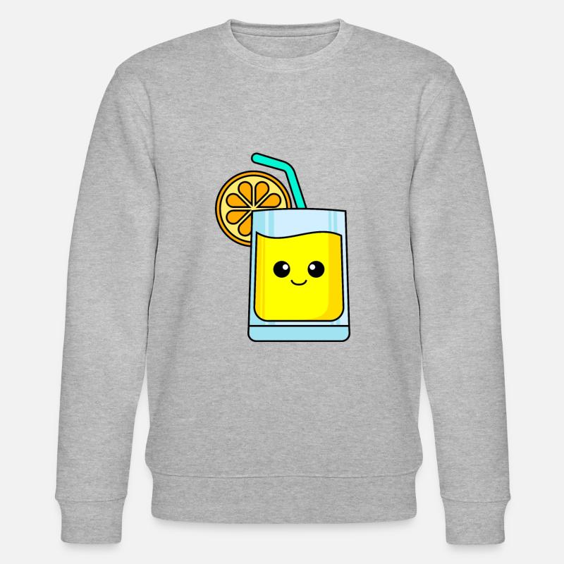 Limonade Comic - Stanley/Stella Unisex Bio-Sweatshirt CHANGER  - Grau meliert