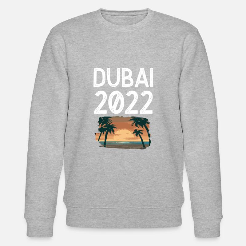 Dubai 2022 - Stanley/Stella Unisex Bio-Sweatshirt CHANGER - Grau meliert