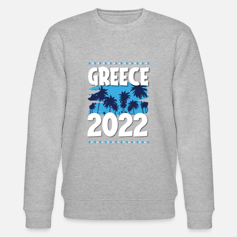 Greece 2022 - Stanley/Stella Unisex Bio-Sweatshirt CHANGER - Grau meliert