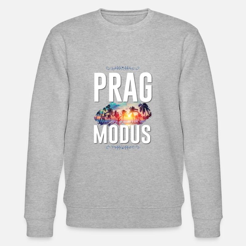 Prague Mode - Sweat bio CHANGER Stanley/Stella Unisexe - gris chiné