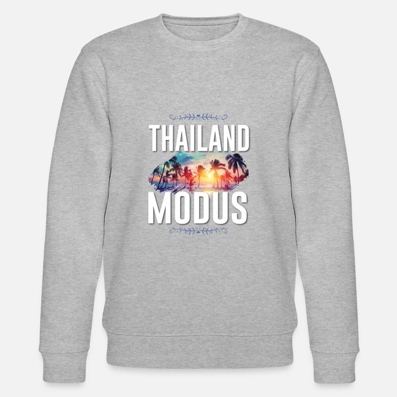 Thailand Modus - Stanley/Stella Unisex Bio-Sweatshirt CHANGER - Grau meliert