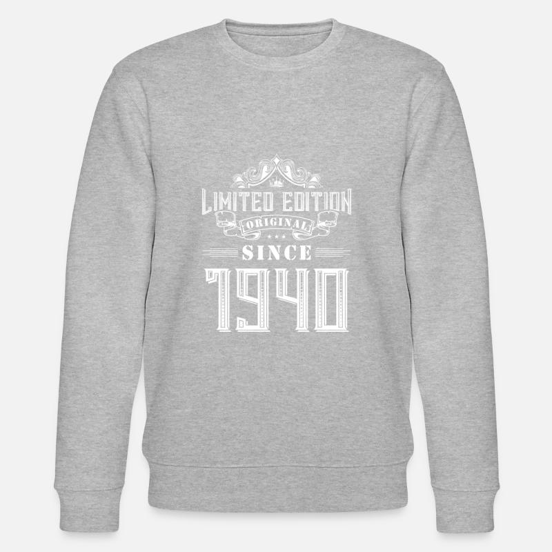 Édition limitée de 1940 - Sweat bio CHANGER Stanley/Stella Unisexe - gris chiné