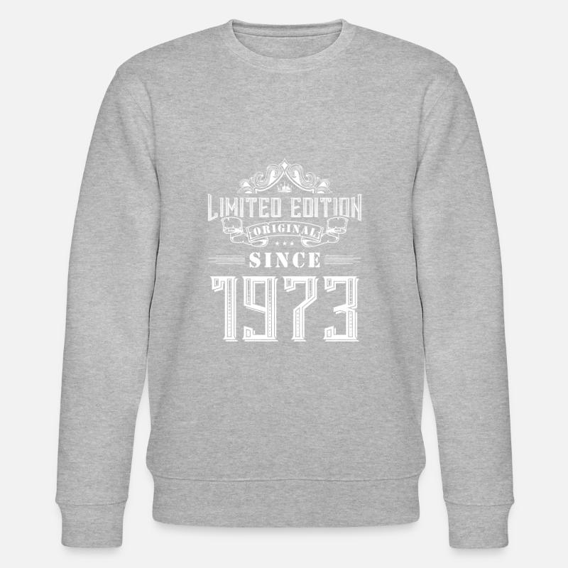 Édition limitée 1973 - Sweat bio CHANGER Stanley/Stella Unisexe - gris chiné