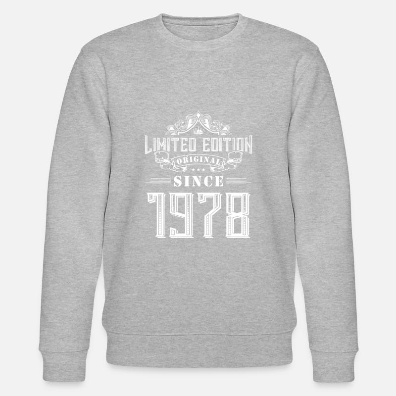 Édition limitée 1978 - Sweat bio CHANGER Stanley/Stella Unisexe - gris chiné