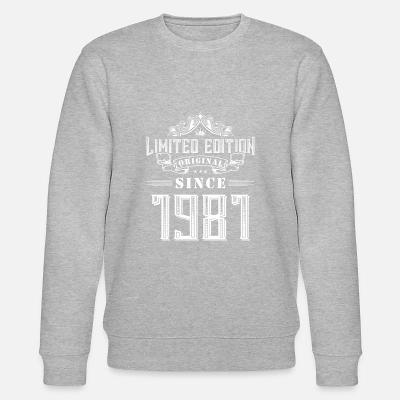 Édition limitée 1981 - Sweat bio CHANGER Stanley/Stella Unisexe - gris chiné