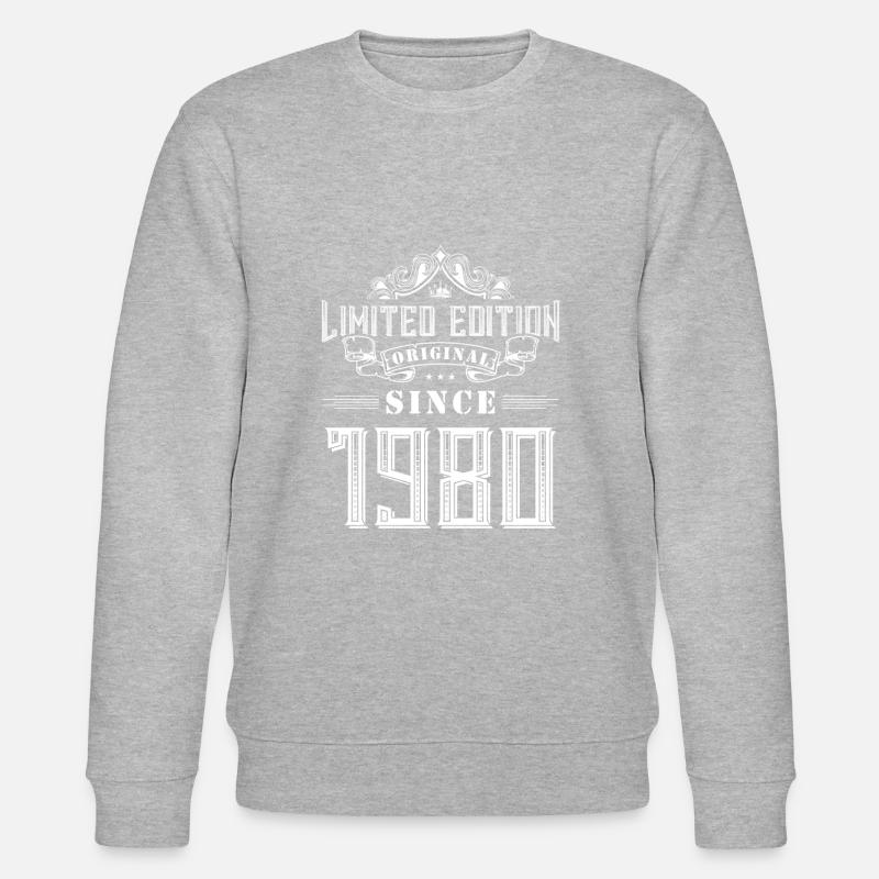 Édition limitée 1980 - Sweat bio CHANGER Stanley/Stella Unisexe - gris chiné