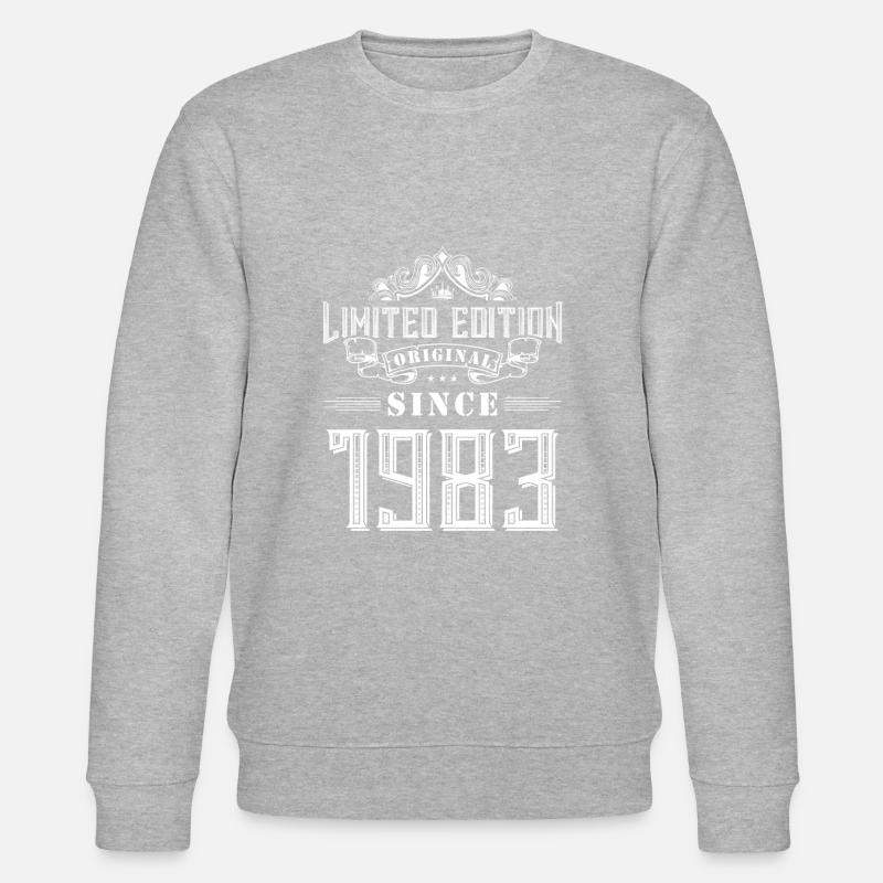 Édition limitée 1983 - Sweat bio CHANGER Stanley/Stella Unisexe - gris chiné