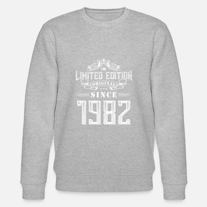 1982 limited edition - Stanley/Stella Unisex Bio-Sweatshirt CHANGER  - Grau meliert