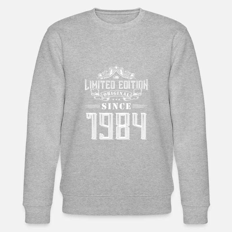 Édition limitée 1984 - Sweat bio CHANGER Stanley/Stella Unisexe - gris chiné