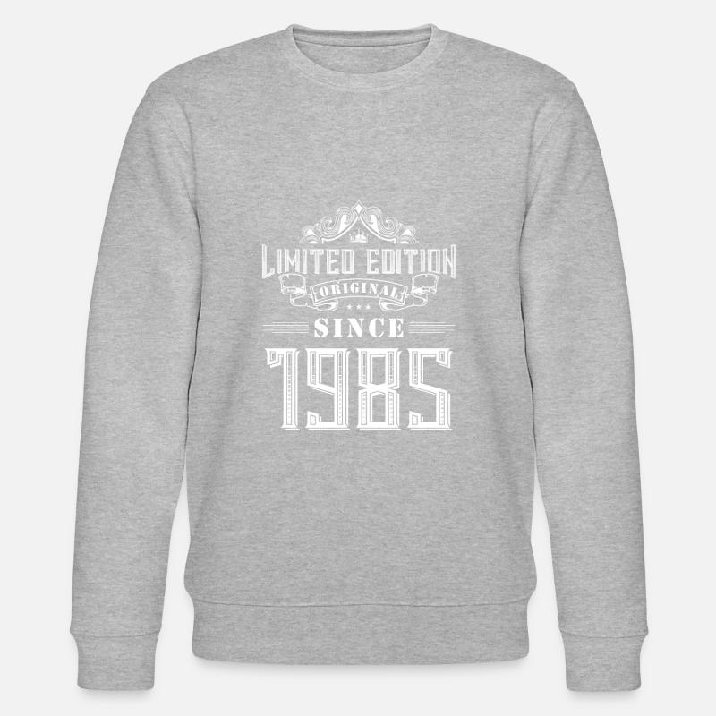 Édition limitée 1985 - Sweat bio CHANGER Stanley/Stella Unisexe - gris chiné