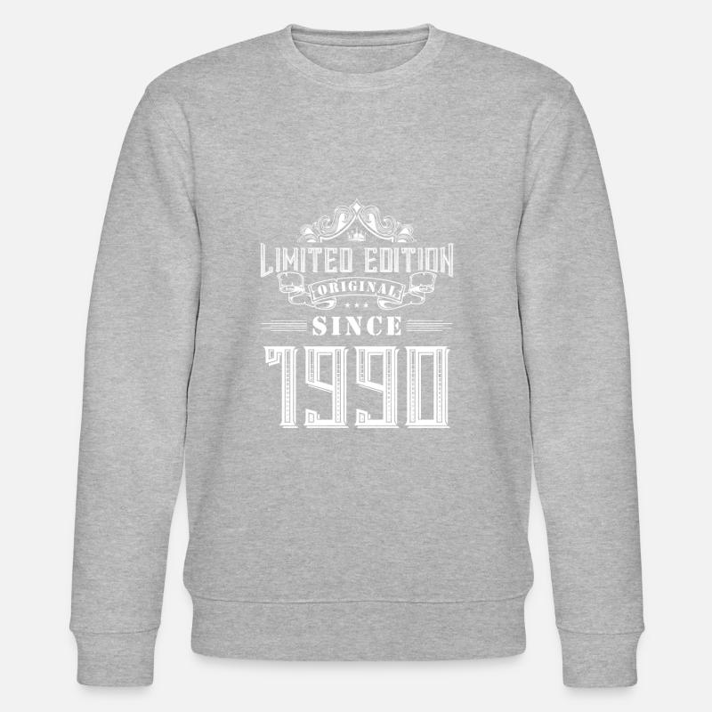 1990 limited edition - Stanley/Stella Unisex Bio-Sweatshirt CHANGER  - Grau meliert