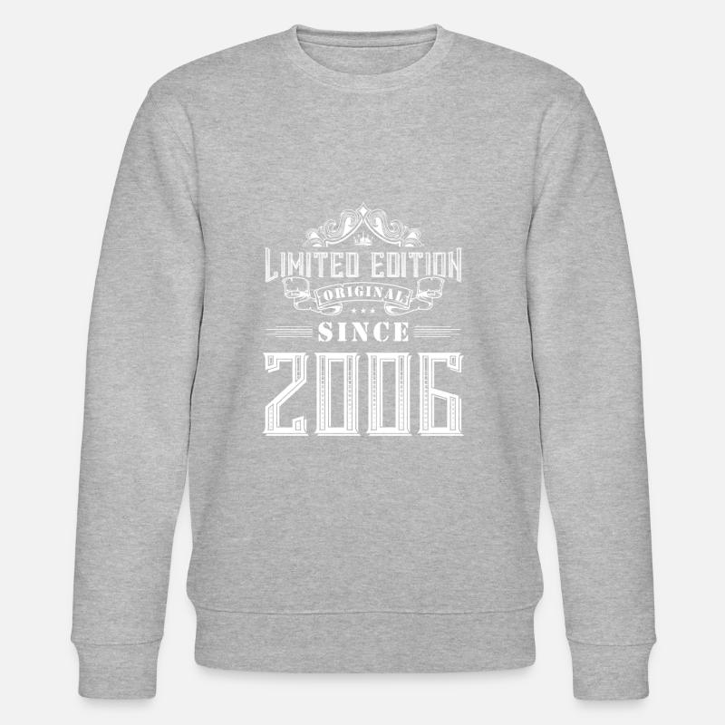 Édition limitée 2006 - Sweat bio CHANGER Stanley/Stella Unisexe - gris chiné