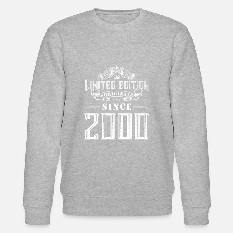2000 limited edition - Stanley/Stella CHANGER Unisex Organic Sweatshirt - heather grey