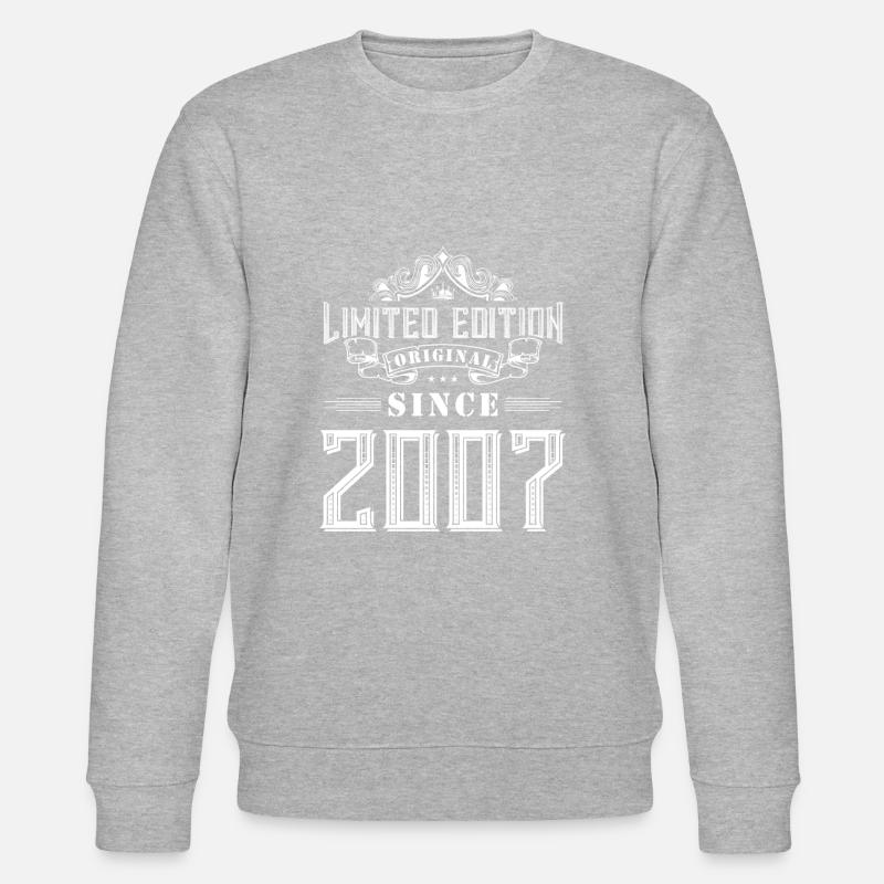 2007 limited edition - Stanley/Stella CHANGER Unisex Organic Sweatshirt - heather grey