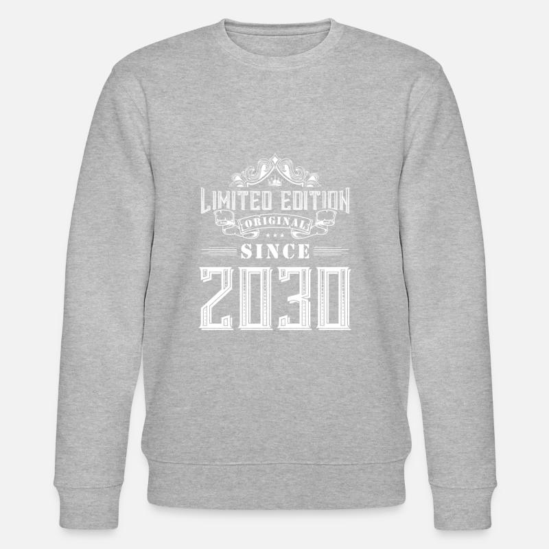 2030 limited edition - Stanley/Stella Unisex Bio-Sweatshirt CHANGER  - Grau meliert