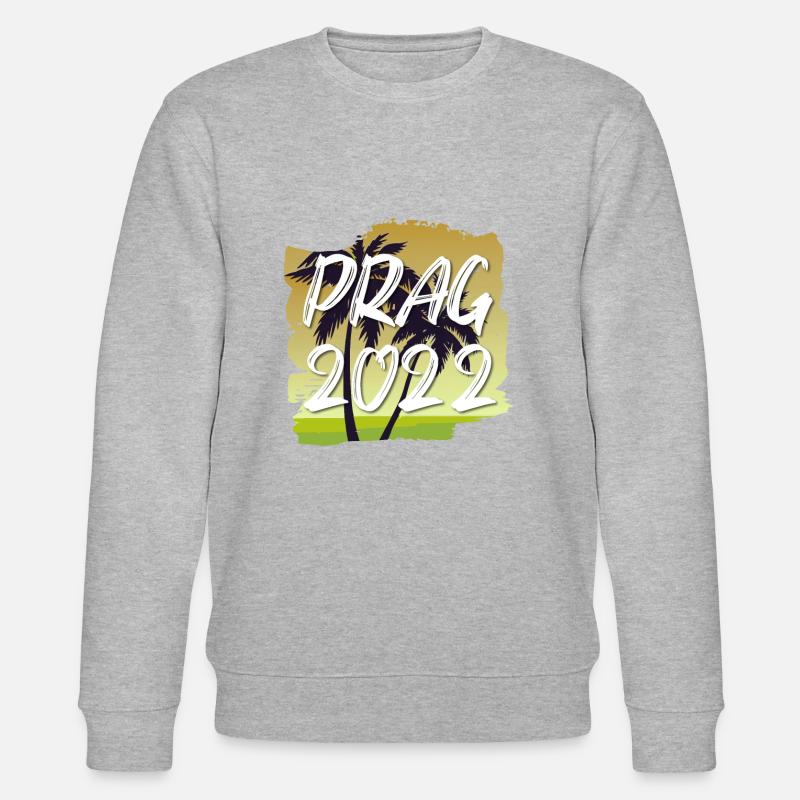 Prag 2022 - Stanley/Stella Unisex Bio-Sweatshirt CHANGER  - Grau meliert