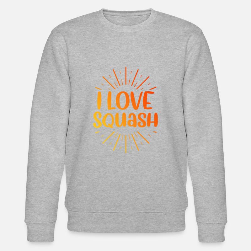 J’adore le squash - Sweat bio CHANGER Stanley/Stella Unisexe - gris chiné